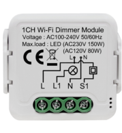 WIFI DIMMER 1G+BLE WITH NEUTRAL LINE
